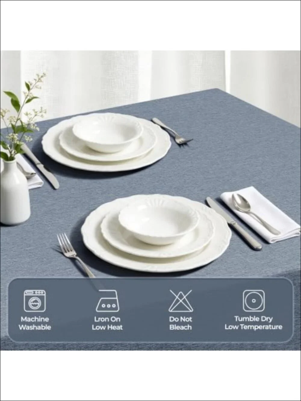 N/A faux linen